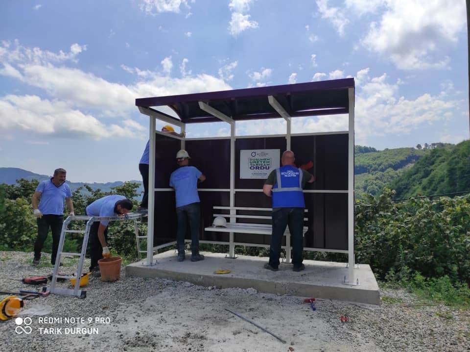 ORDU’NUN DURAKLARINI ONLAR ÜRETİYOR